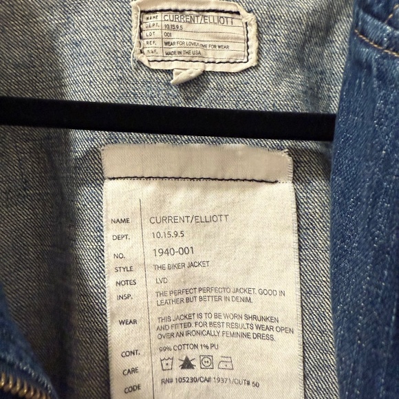 Current/Elliott Denim Jacket - Picture 4 of 4